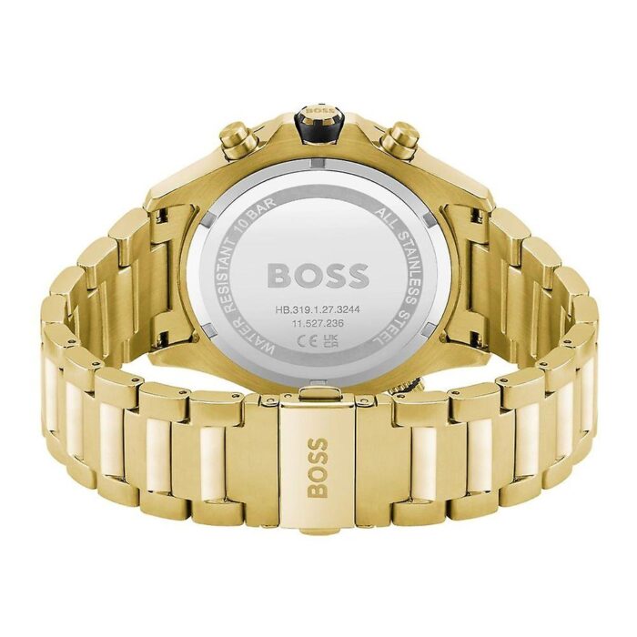 Hugo Boss Men's Chronograph Gold-Tone Stainless Steel Watch - 1513932 - Image 4